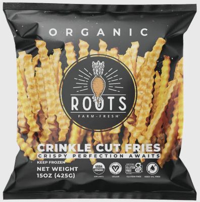 Roots Organic Crinkle Cut Fries