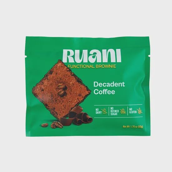Ruani Functional Brownie Decadent Coffee
