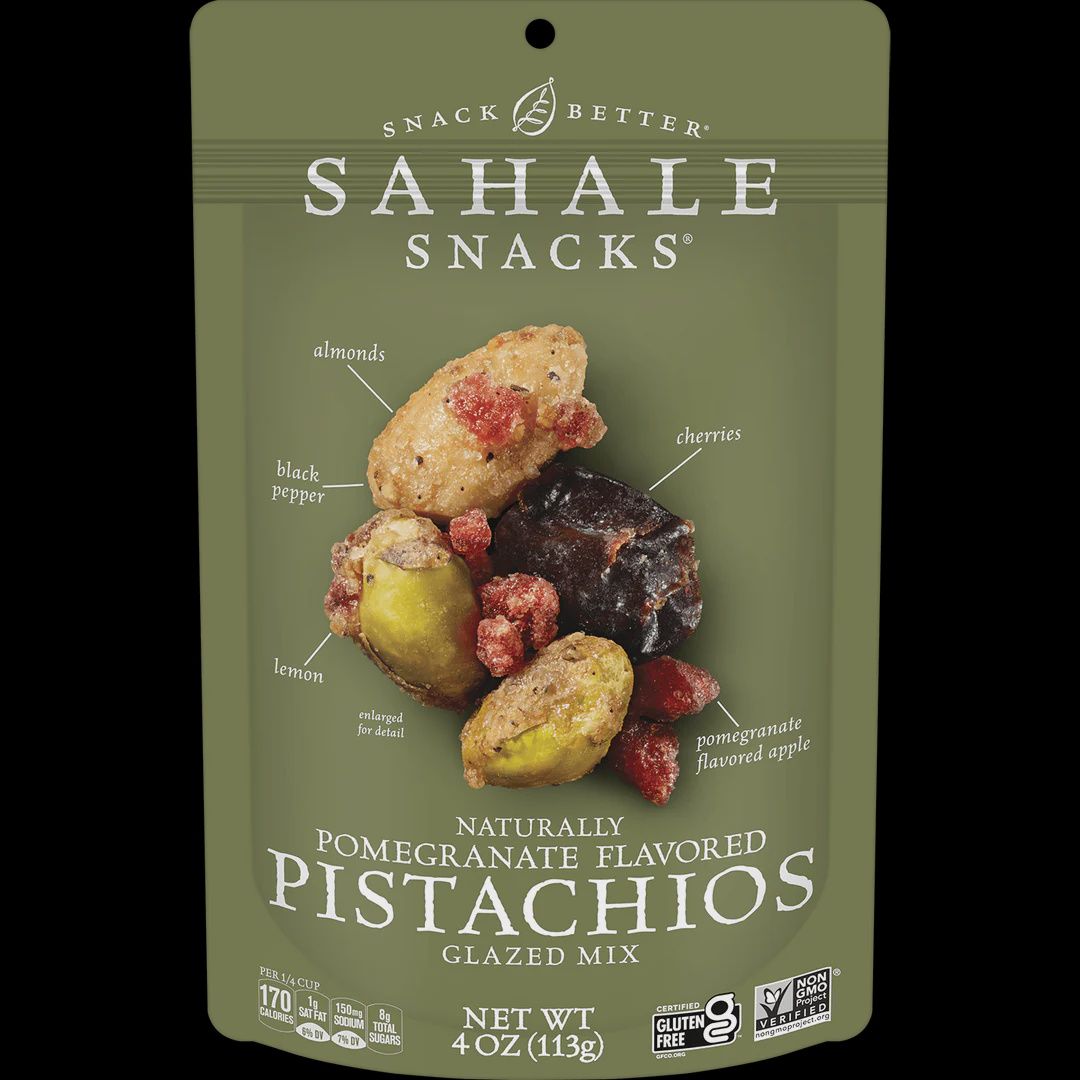 Sahale Snacks Naturally Pomegranate Flavored Pistachios Glazed Mix