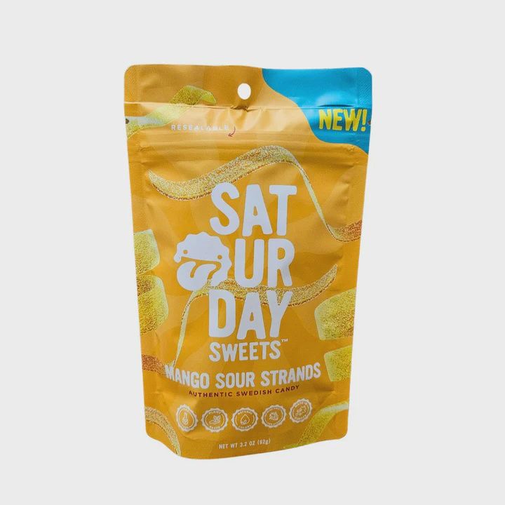 Saturday Sweets Mango Sour Strands