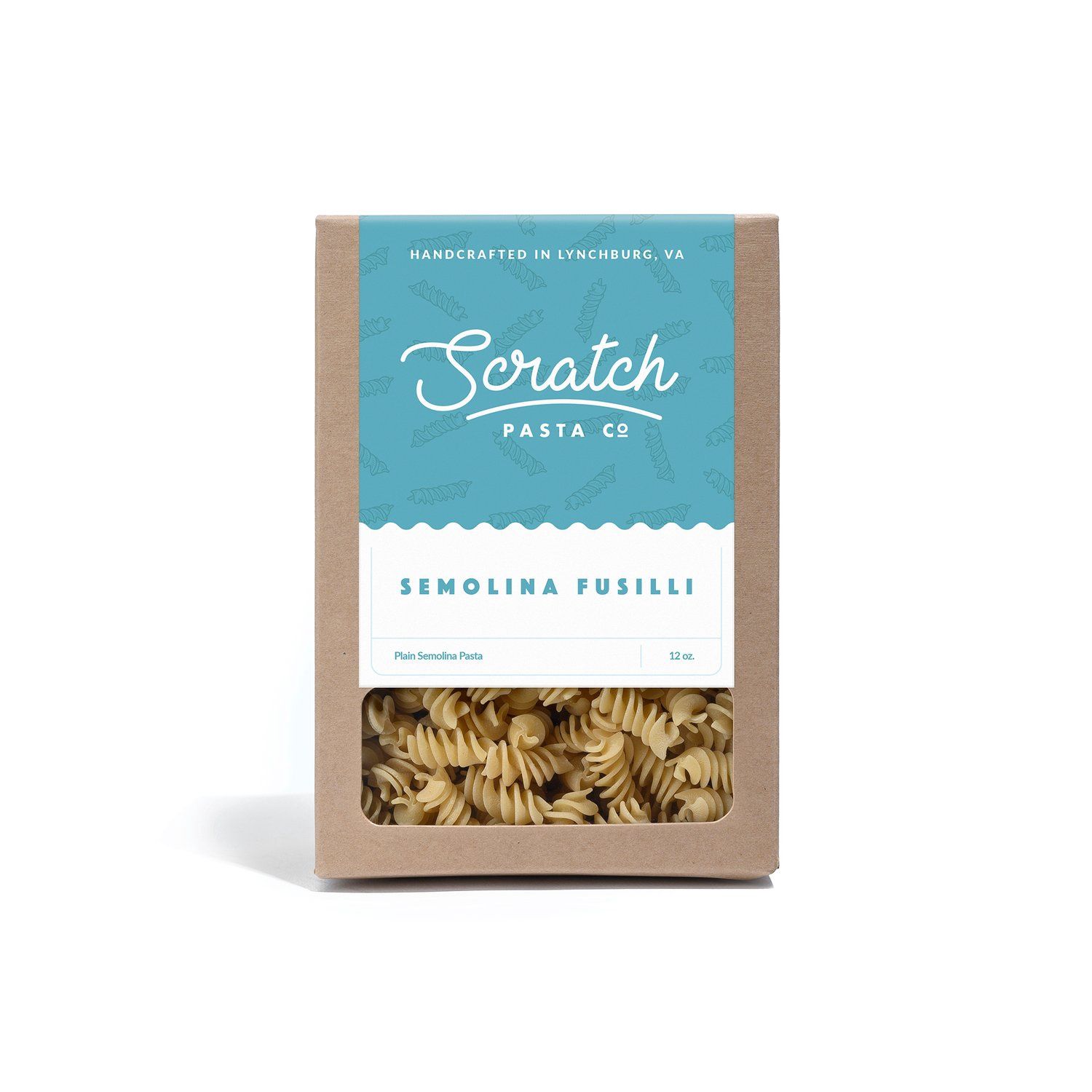 Scratch Pasta Co. Semolina Fusilli