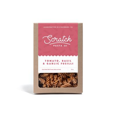 Scratch Pasta Co. Tomato, Basil & Garlic Fusilli