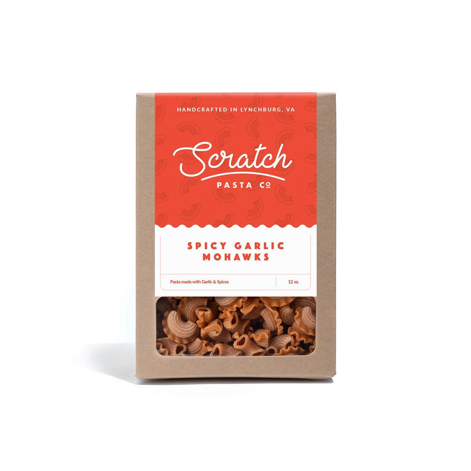 Scratch Pasta Co. Spicy Garlic Mohawks