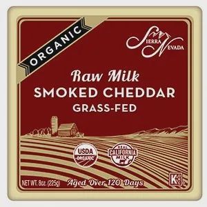 Sierra Nevada Organic Raw Milk Smoked Cheddar