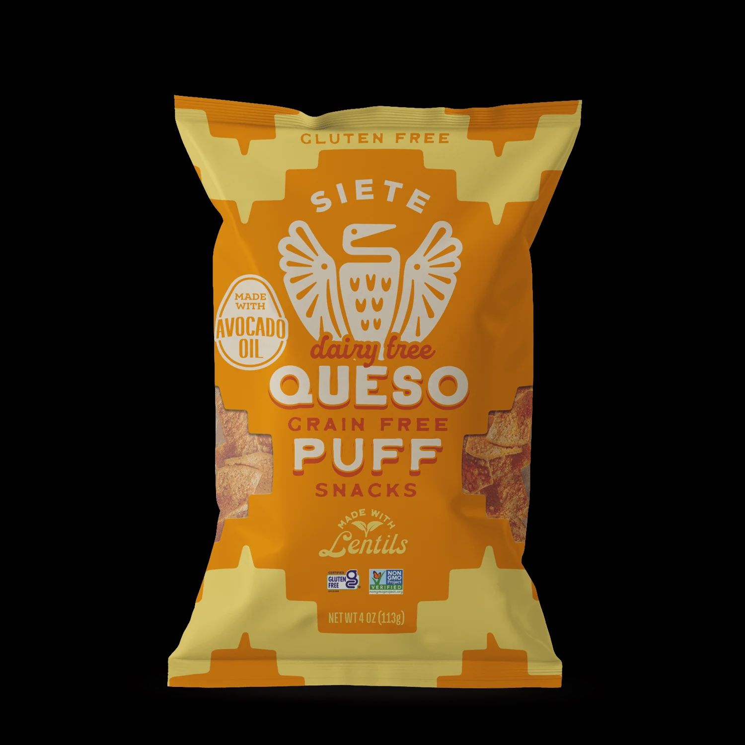 Siete Dairy Free Queso Grain Free Puffs