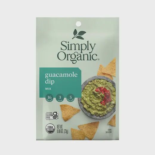 Simply Organic Guacamole Dip Mix