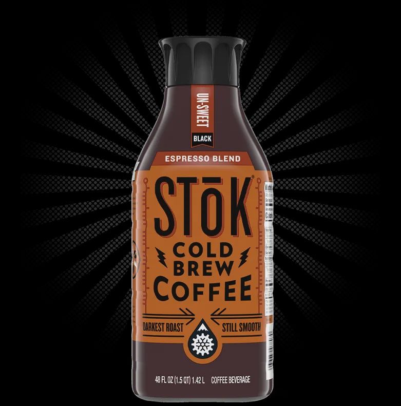 Stok Cold Brew Espresso Blend - Unsweet Black