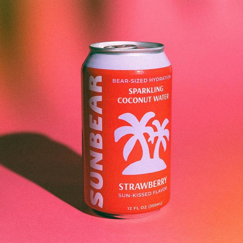 Sunbear Sparkling Coconut Water Strawberry