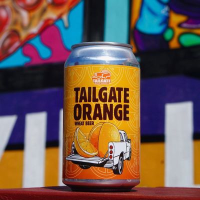 Tailgate Orange Wheat Beer