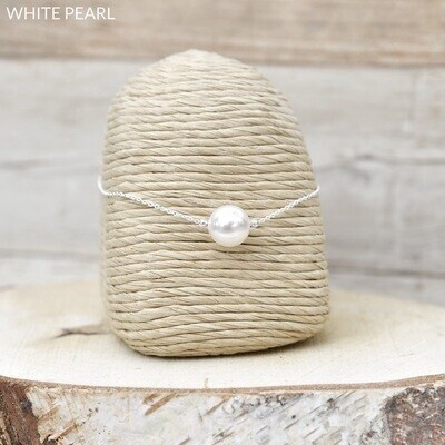 Collier en argent et cristal