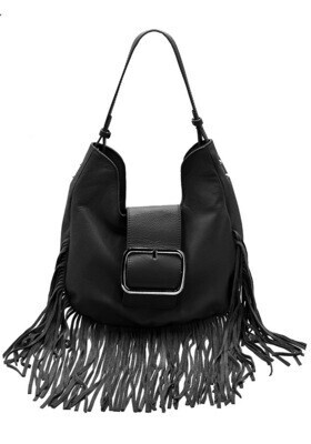 Sac bandoulière en cuir..