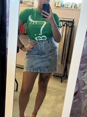 Tee-shirt tendance vert