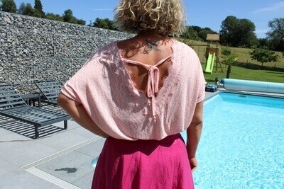 Haut rose