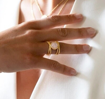 Bague plaqué or