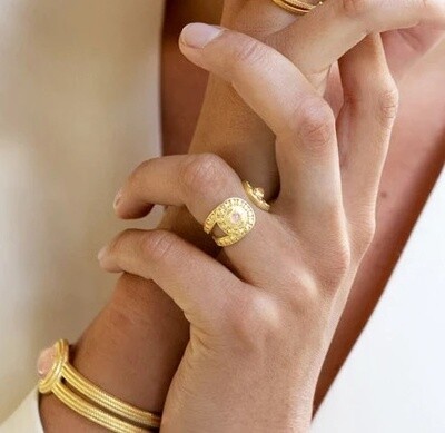 Bague plaqué or