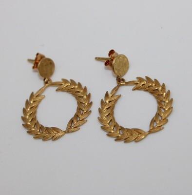 Boucles d'oreilles plaqué or