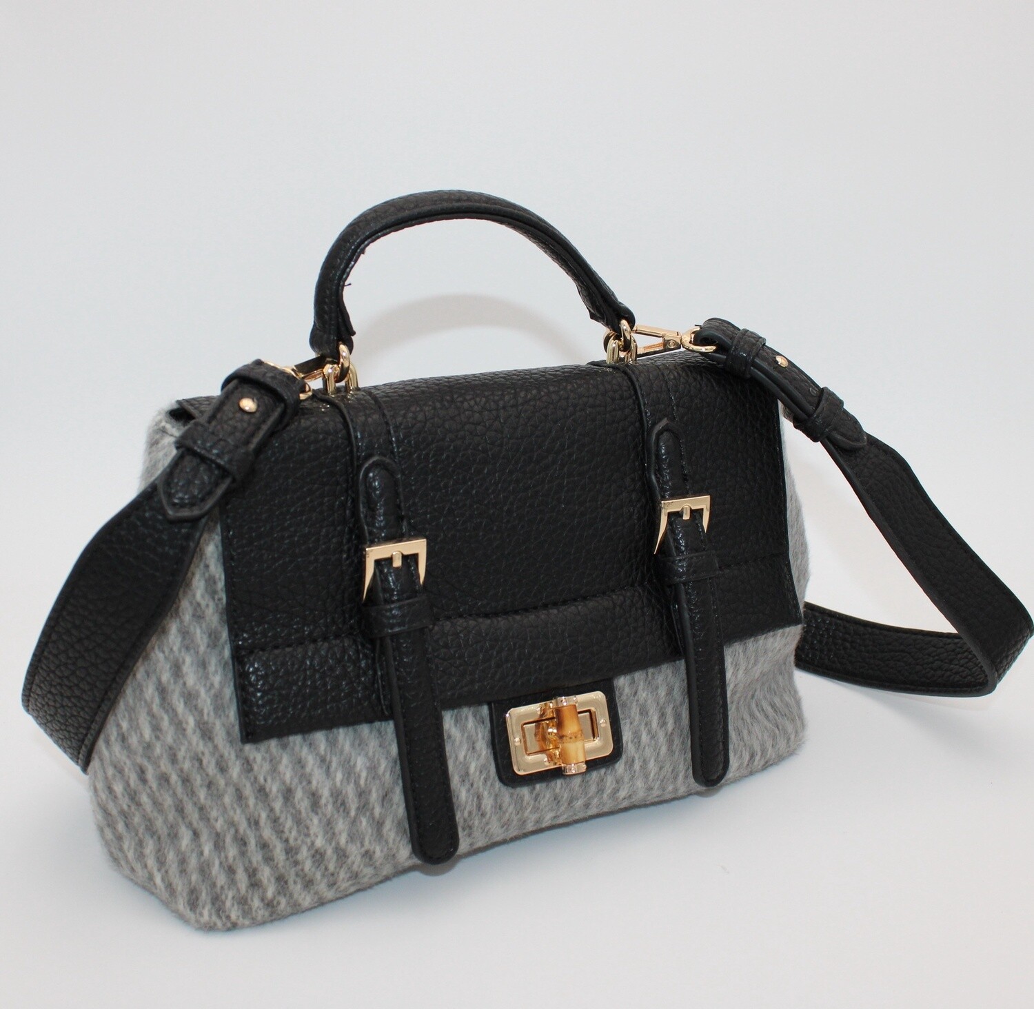 Sac bandoulière, Couleur: Gris