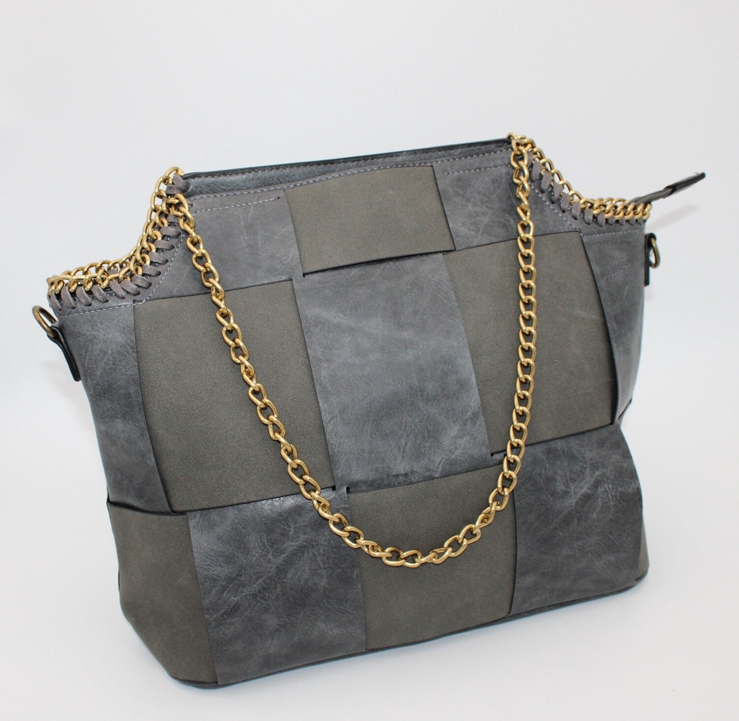 Sac bandoulière, Couleur: Gris