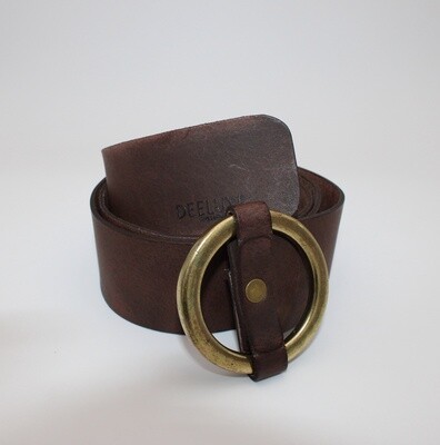 ceinture en cuir marron