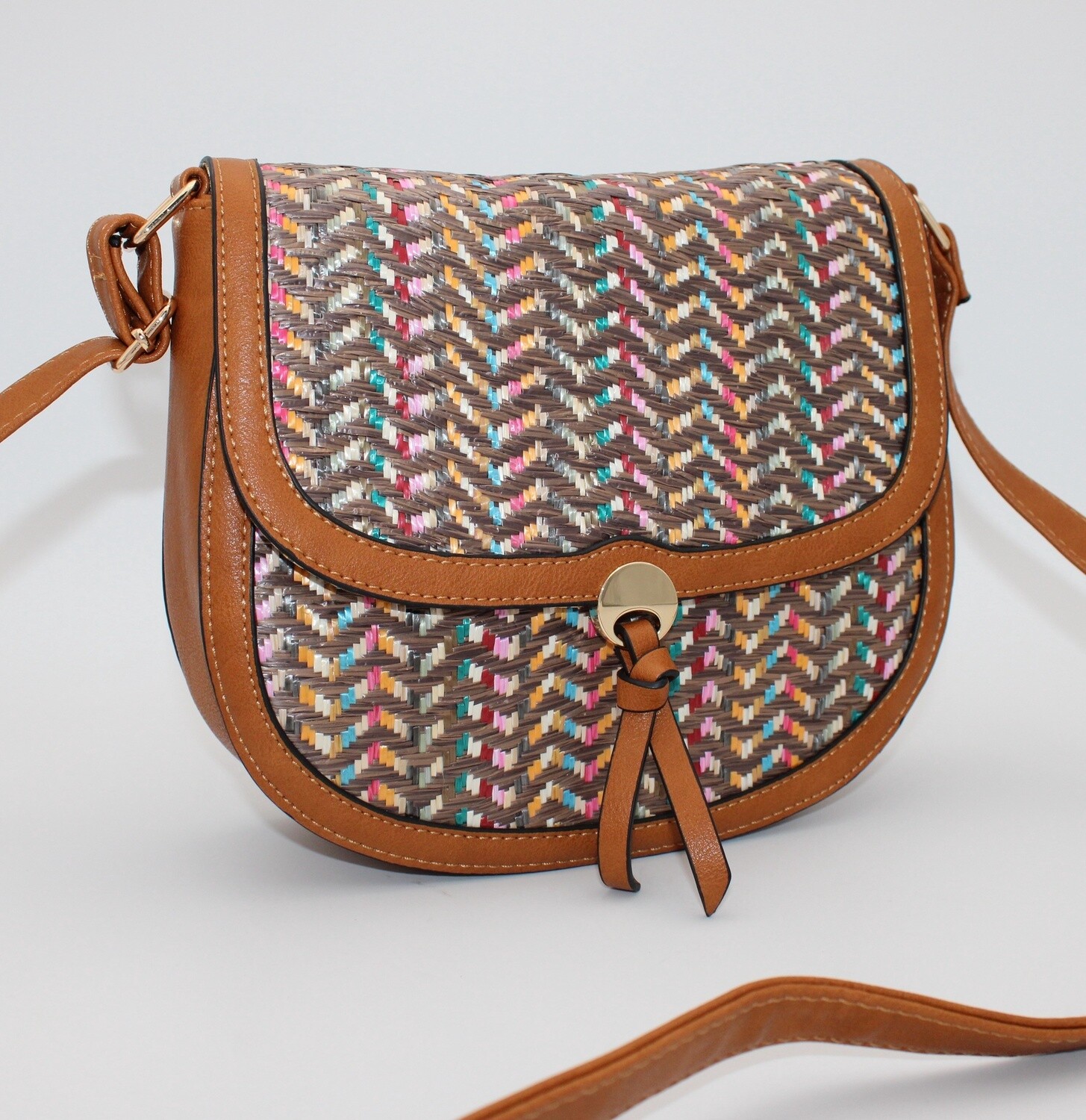 Sac bandoulière, Couleur: Cognac