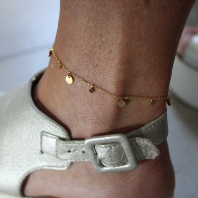 Bracelet de cheville en acier