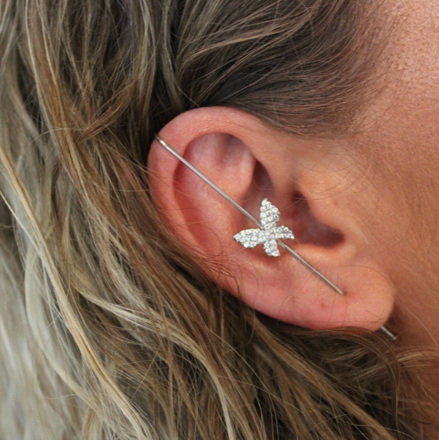 Boucles d&#39;oreilles en acier