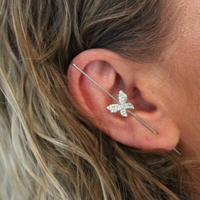 Boucles d&#39;oreilles en acier