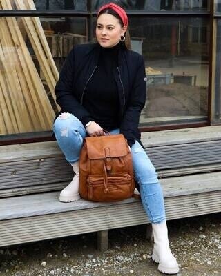 Sac à dos JACE cognac