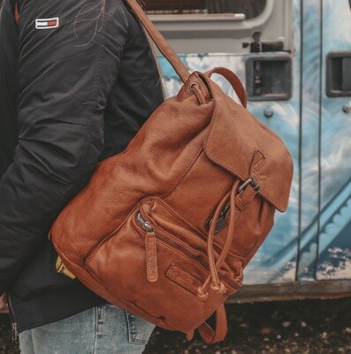 Sac à dos JACE cognac
