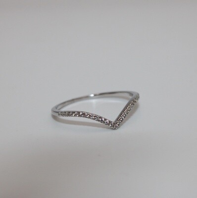 Bague fine en argent