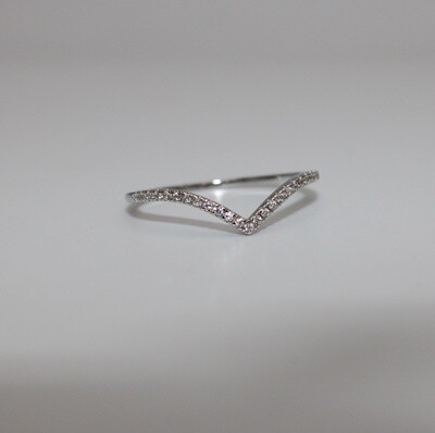 Bague fine en argent