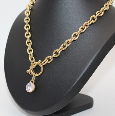 Collier acier,