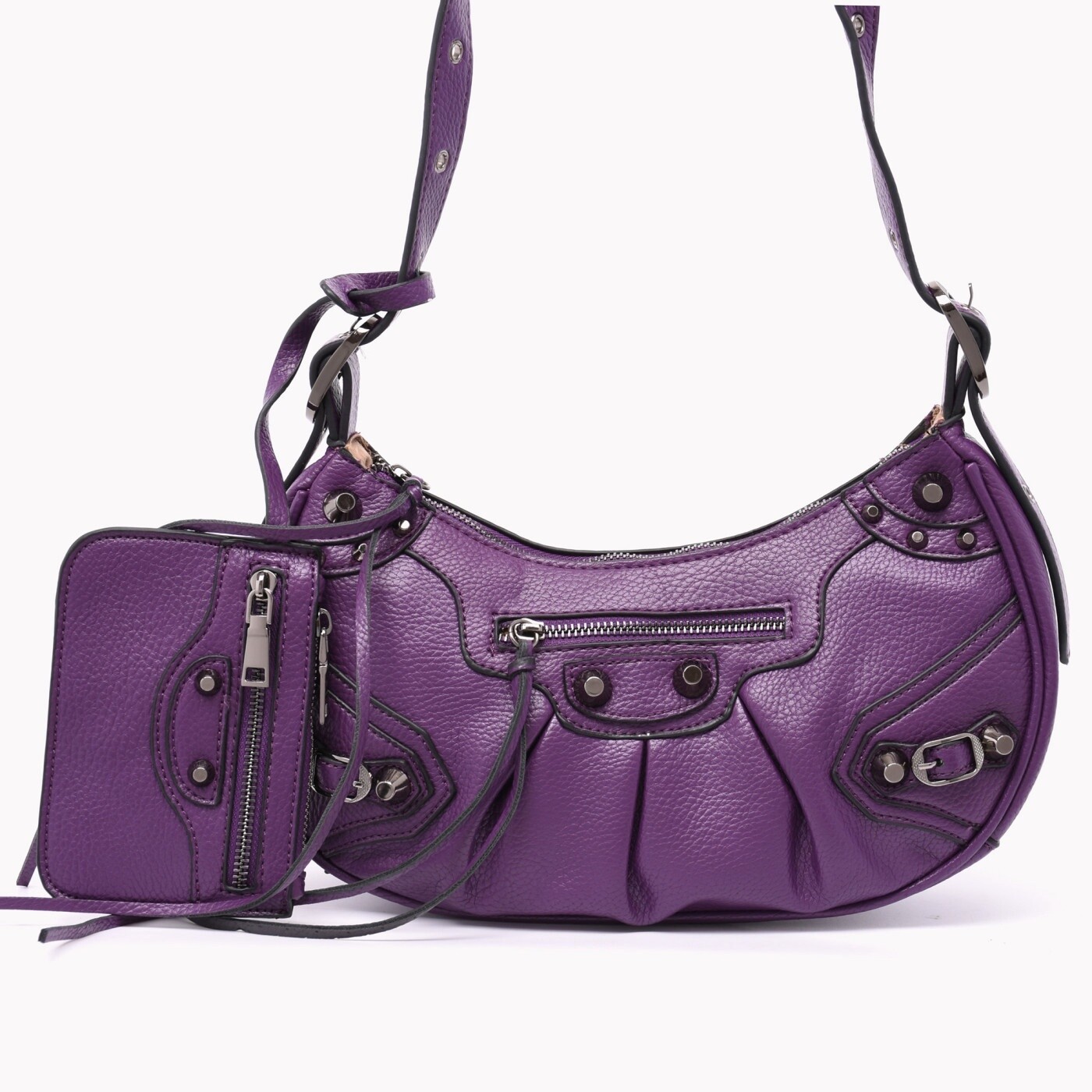 Sac bandoulière    ., Couleur: Mauve