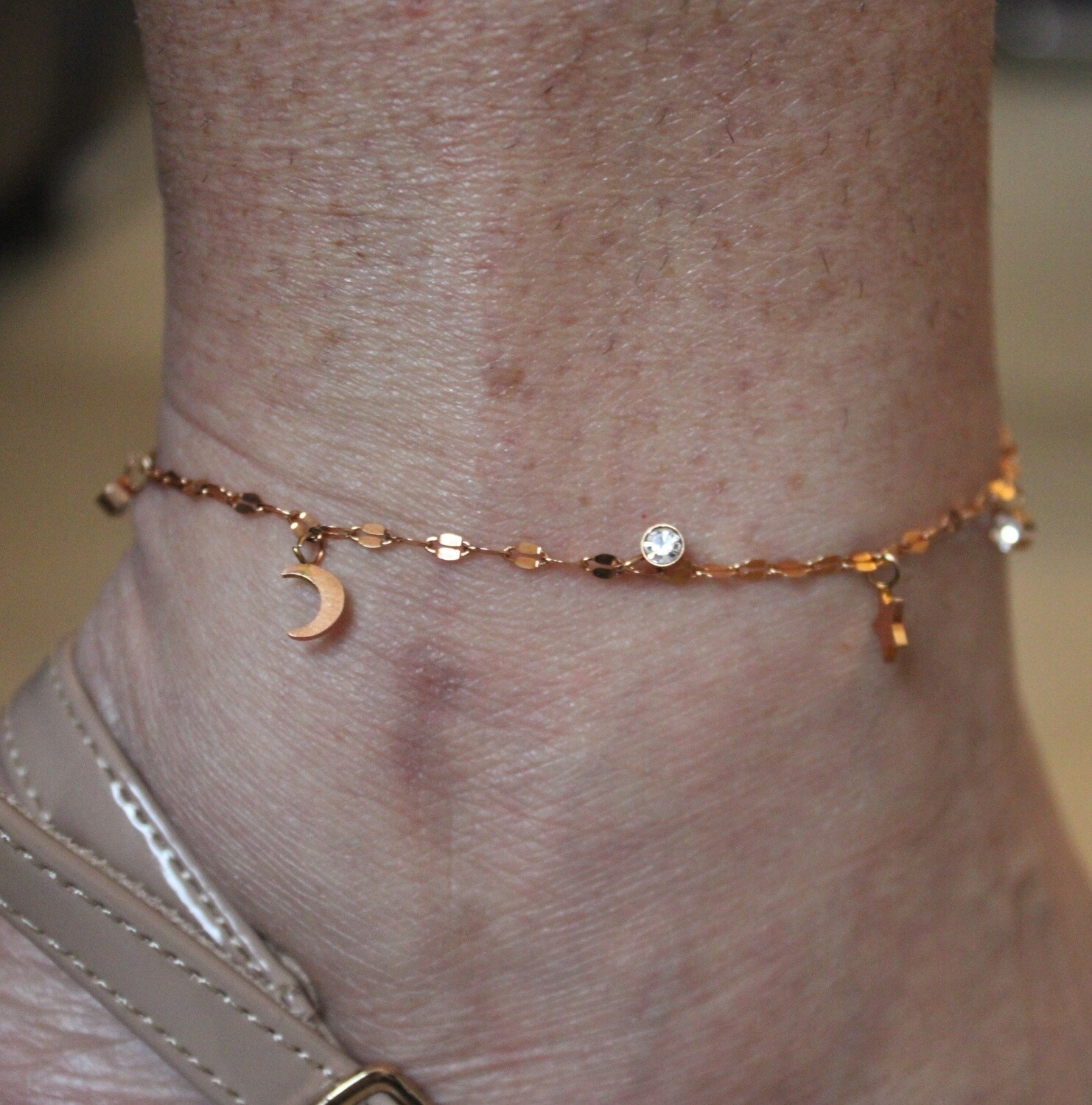 Bracelet de cheville acier