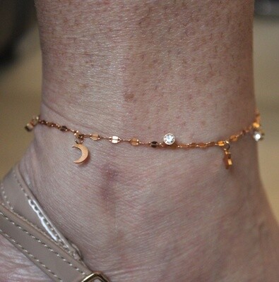 Bracelet de cheville acier