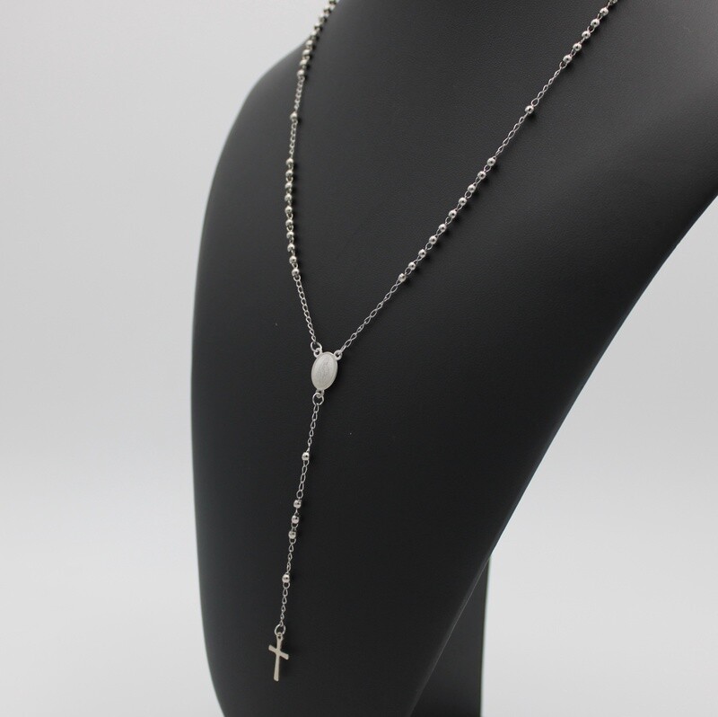 Collier long en acier