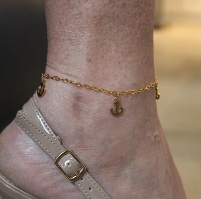 Bracelet de cheville en acier