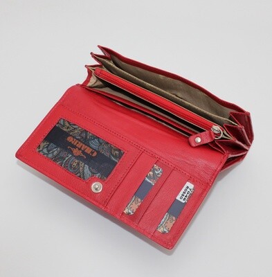 portefeuille femme en cuir