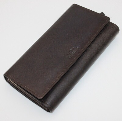 portefeuille femme en cuir