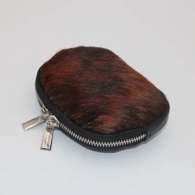 Porte monnaie en cuir.