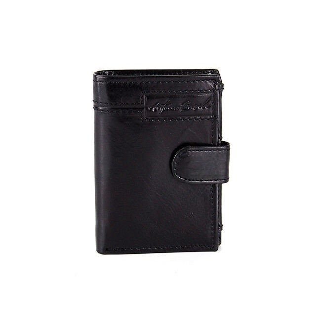 Portefeuille en cuir.