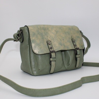 Sac bandoulière amande (grand format)