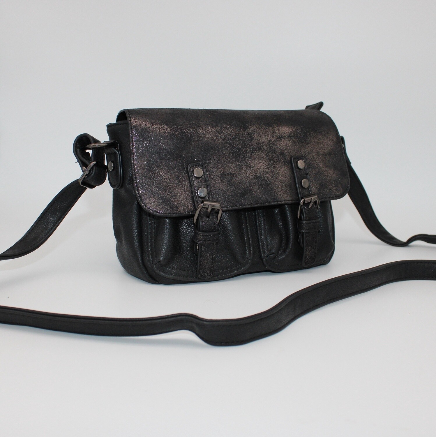 Sac bandoulière noir (petit format)