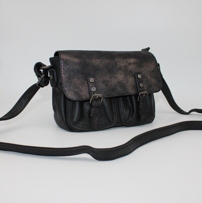 Sac bandoulière noir (petit format)