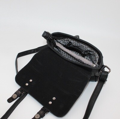 Sac bandoulière noir (petit format)