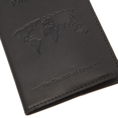 Porte passeport noir