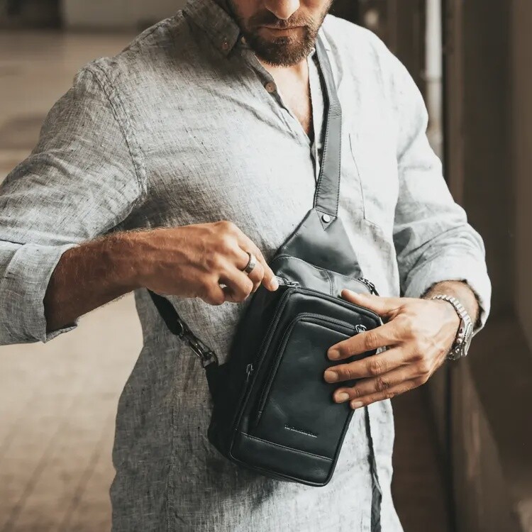 Sac banane RIGA noir
