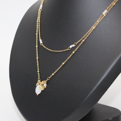 Collier double  en acier