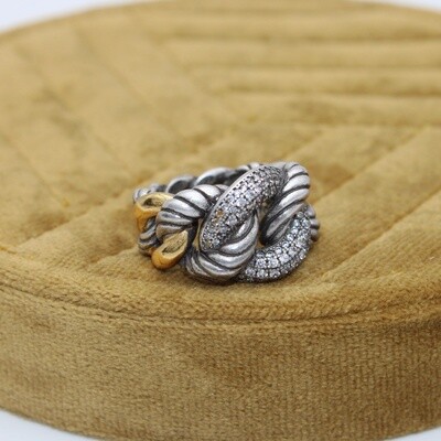 Bague en Rhodium