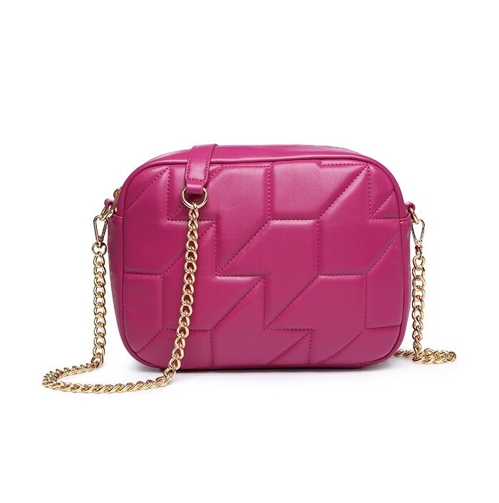 Sac bandoulière fuchsia